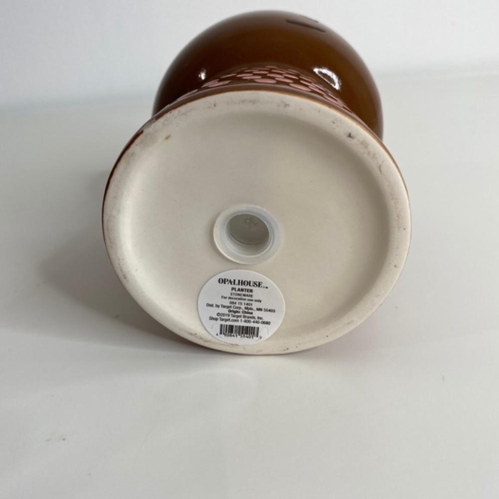 Opalhouse stoneware 4" family planter brown boho - Picture 8 of 8